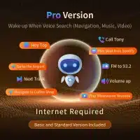 Android araç ana üniteleri için Toppal Pro sesli asistan gelişmiş özellik arayüzü