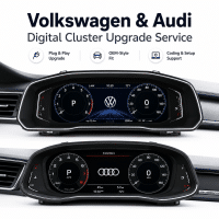 Volkswagen Audi dijital cluster yükseltme paketi